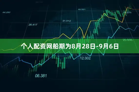 个人配资网船期为8月28日-9月6日