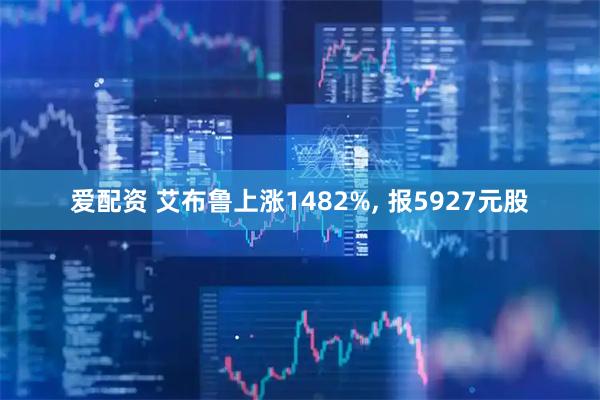 爱配资 艾布鲁上涨1482%, 报5927元股